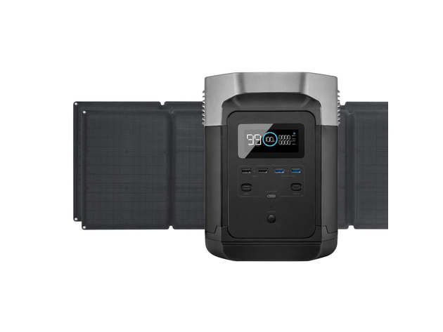 EcoFlow DELTA 1300 Portable Power Station + 2x 110W Solar Panels