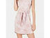 Ideology Women's Printed Tie-Front T-Shirt Dress Pink Size Extra Large