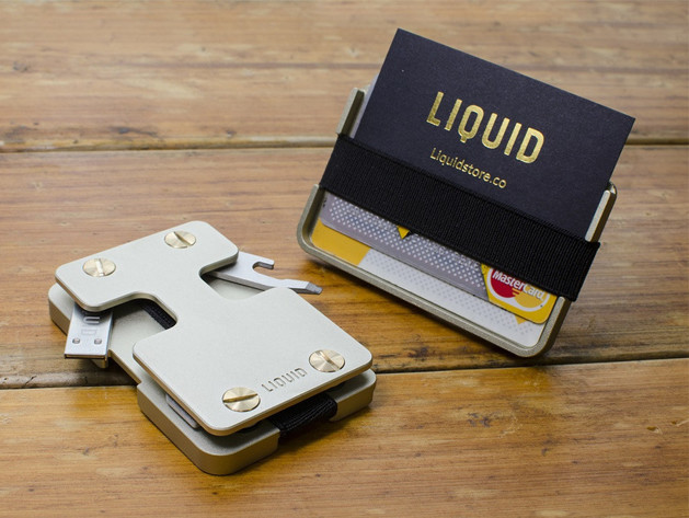 Liquid Co. Essentialist Wallet (Gold)