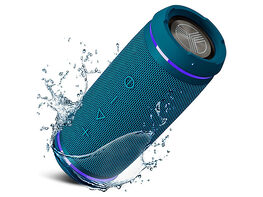 TREBLAB HD77 - Wireless Bluetooth Speaker (Blue)