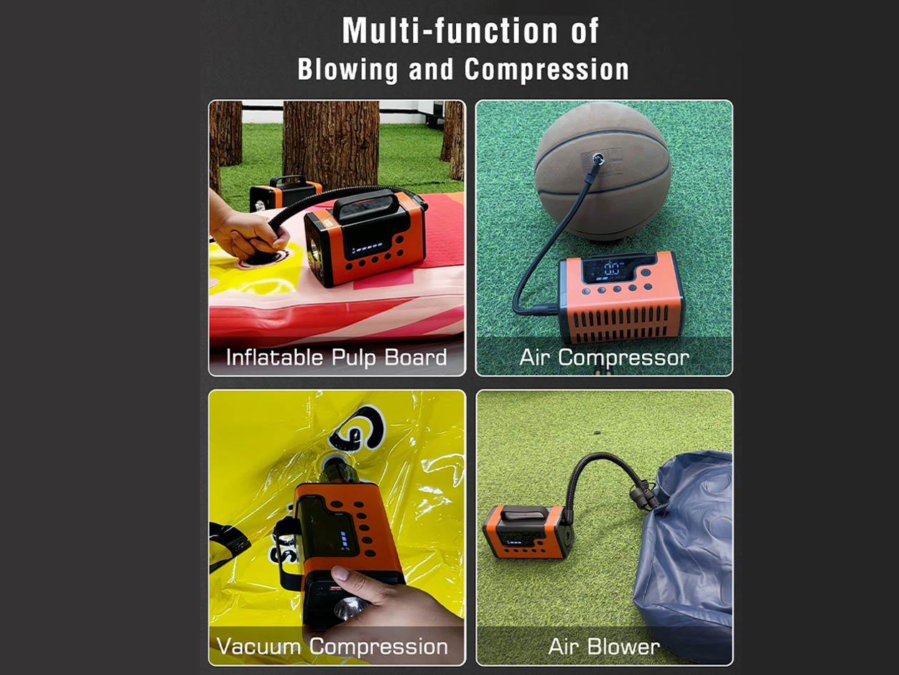 Sungale Car Jump Starter with Air Compressor & Vacuum Cleaner