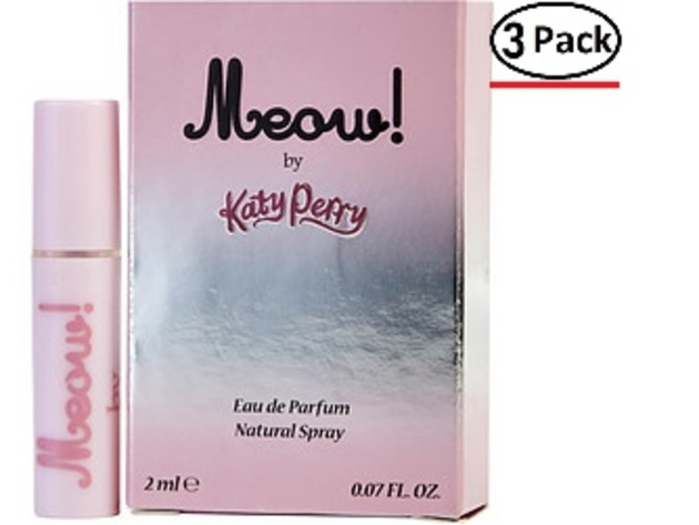 MEOW by Katy Perry EAU DE PARFUM VIAL MINI (Package Of 3)