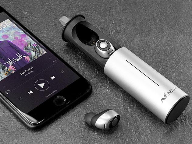 Avanca Minim True Wireless Earbuds (Silver Metallic)