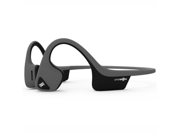 AfterShokz AS650SG Trekz Air Wireless Bone-Conduction Headphones - Slate Grey