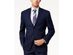 Marc New York Men's  Modern-Fit Stretch Navy Plaid Suit Size 38 Short 31x30