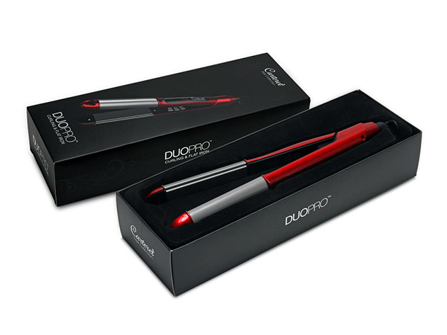 DUOPRO Curling & Flat Iron (Red)