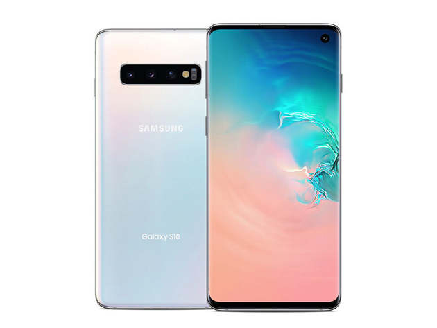 Samsung Galaxy S10 Unlocked Prism White/128GB/Grade A+ (Refurbished)