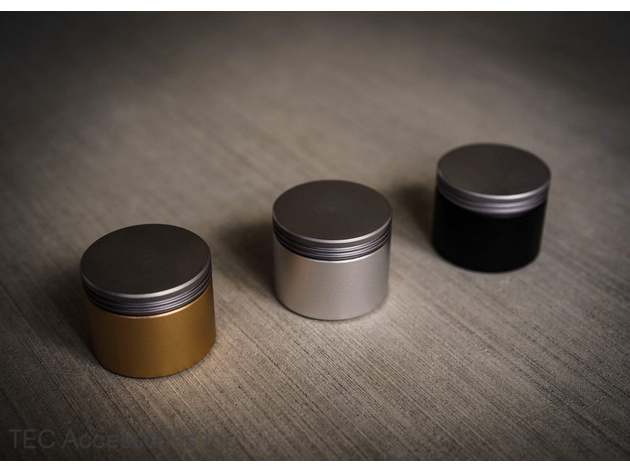 Min-E-Vault Storage Container Silver