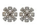 Cubic Zirconia Oval Baguette Stud Earrings
