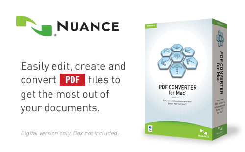 PDF Converter For Mac By Nuance