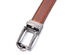 Rounded Classic LINXX Ratchet Belt – Burnt Umber