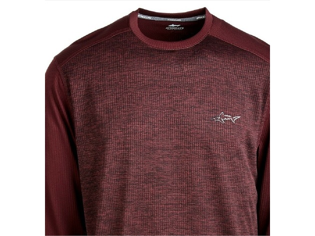 Greg Norman Men's Thermal Shirt Red Size XX-Large