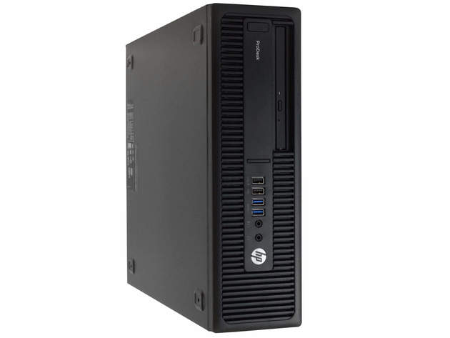 HP ProDesk 600 G2 Desktop Computer PC, 3.20 GHz Intel i5 Quad Core Gen 6, 16GB DDR4 RAM, 512GB SSD Hard Drive, Windows 10 Professional 64 bit, BRAND NEW 24” Screen (Renewed)