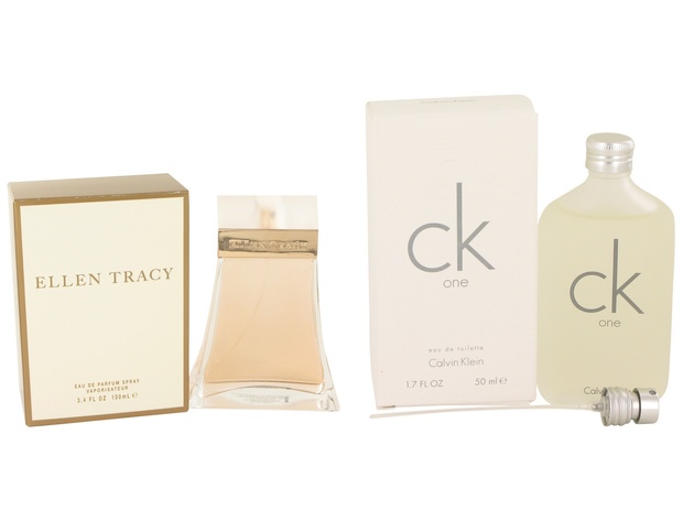 Gift set ELLEN TRACY by Ellen Tracy Eau De Parfum Spray 3.4 oz And CK ...