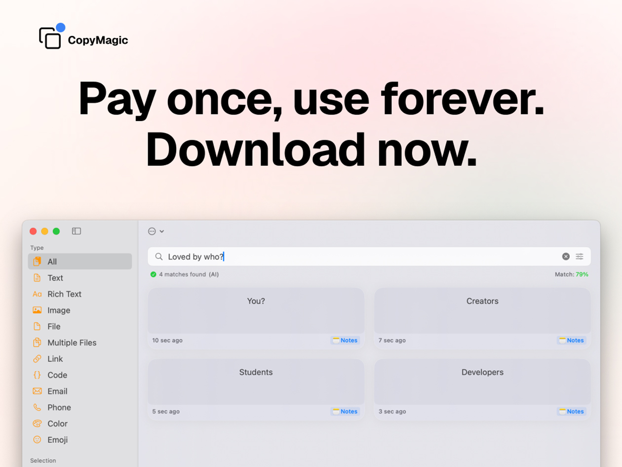 CopyMagic: Lifetime Subscription