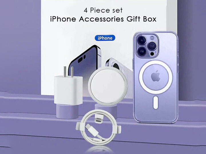 utilsigtet hændelse hensigt Svag Apple Compatible 4-Piece Accessory Bundle for iPhone 14 PRO (35W PD  Charger) | Macworld