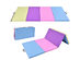 Costway 4'x8'x2" Gymnastics Mat Folding PU Panel Gym Fitness Exercise Multi-Colors Yoga 