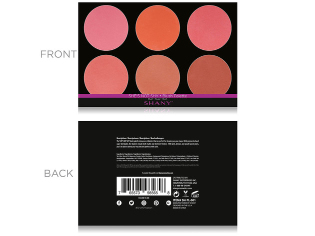 SHANY Masterpiece Makeup Kit - 7 Layer Refills - SHE'S NOT SHY