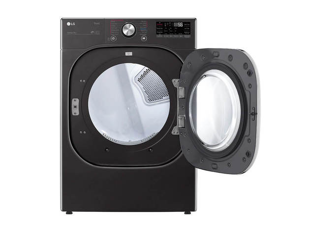 LG DLEX4500B 7.4 Cu. Ft. Black Steel Front Load Electric Dryer