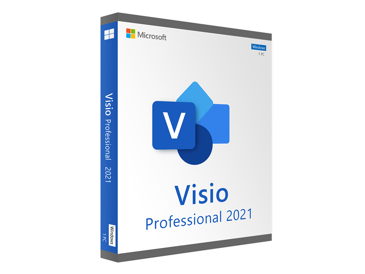 Microsoft Visio 2021 Professional: Lifetime License for Windows