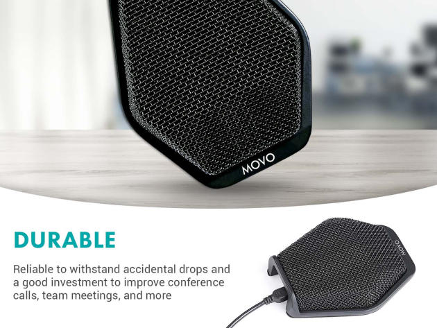 Movo USB Conference Computer Microphone