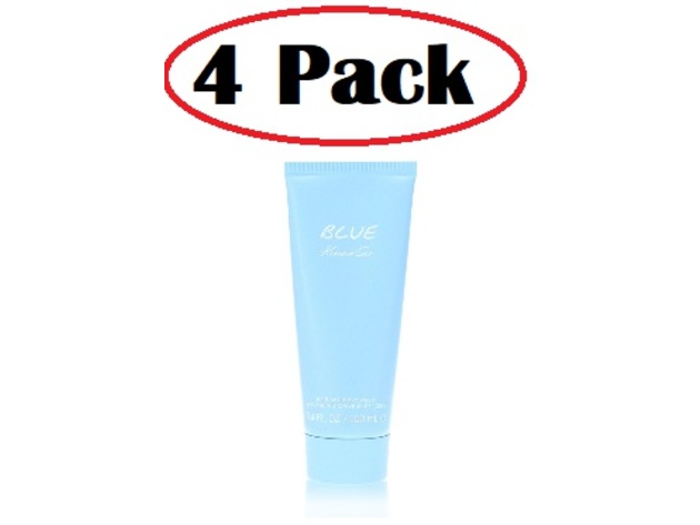 4 Pack of Kenneth Cole Blue by Kenneth Cole Shower Gel 3.4 oz
