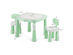 Costway 5in1 Kids Activity Table Chair Set AR Function Water Building Block Craft Table - Green