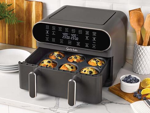 Sur La Table Kitchen Essentials 11qt Double Basket Air Fryer : Target