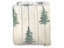 Sunbeam Microplush Comfy Toes Electric Heated Throw Blanket Foot Pocket Holiday Trees Washable Auto Shut Off 3 Heat Settings - Holiday Trees