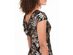 Calvin Klein Women's Sequined Cowl-Back Dress Black Size 12