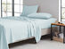 4-Piece Kathy Ireland Twill Weave Luxury Sheet Set (Aqua)