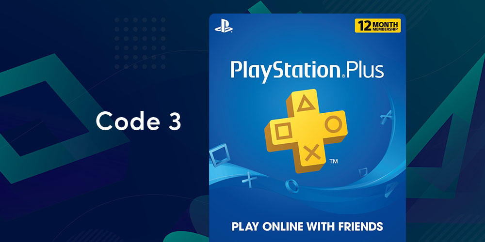 PlayStation Plus Essential: 12-Month Subscription (Code 3)