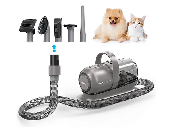 WOVIDA 5-in-1 Multifunctional Pet Grooming Vacuum Cleaner | Joyus