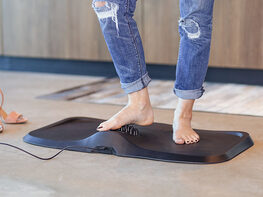 Massage Anti-Fatigue Mat with Built-In Vibrating Foot Massager