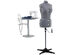 Singer DSF151MLGR Gray Adjustable Dress Form- Medium/Large