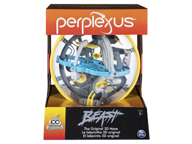 Spin Master Games Perplexus Beast, 3D Maze Game with 100 Obstacles, Put Your Skills to the Test with Perplexus Beast