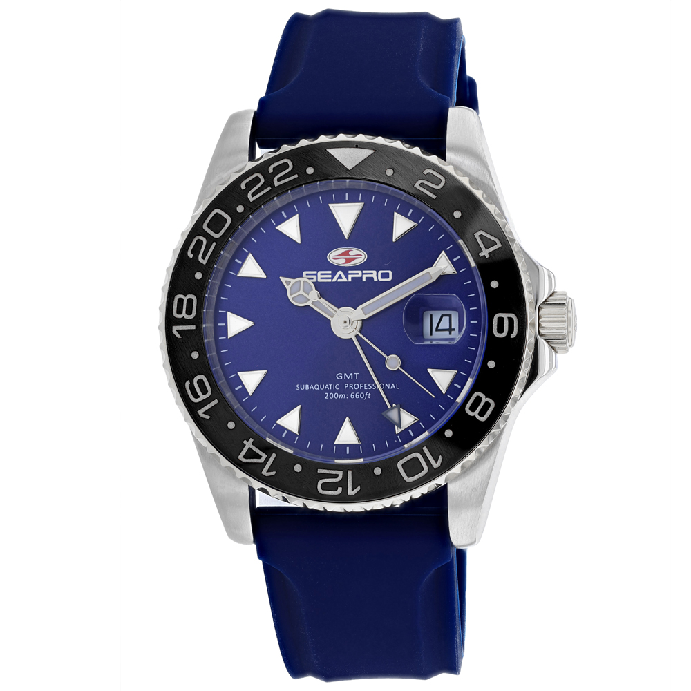 Seapro Men's Blue Dial Watch - SP0125
