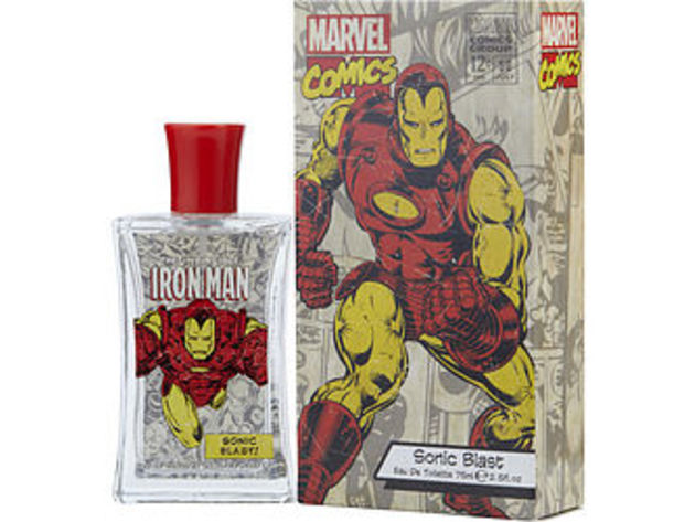 IRON MAN by Marvel EDT SPRAY 2.5 OZ (SONIC BLAST) For MEN