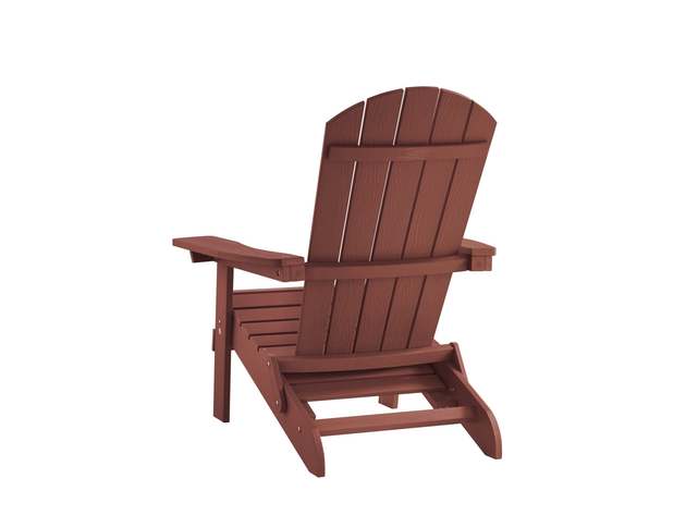 Cal Adirondack Chair Brick Red