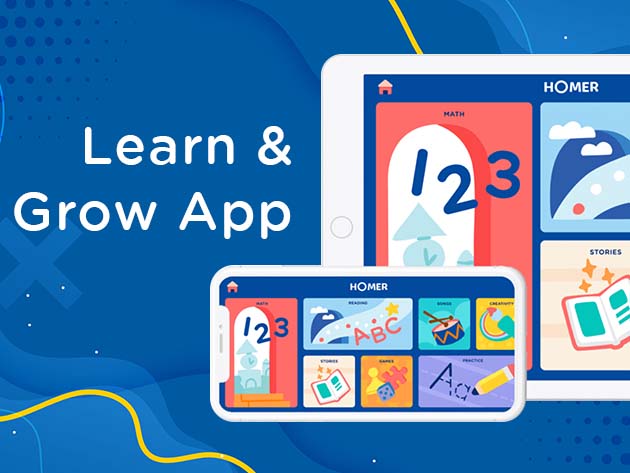 Homer: The #1 Learn to Read App for Kids 2-8 (3-Month Subscription)