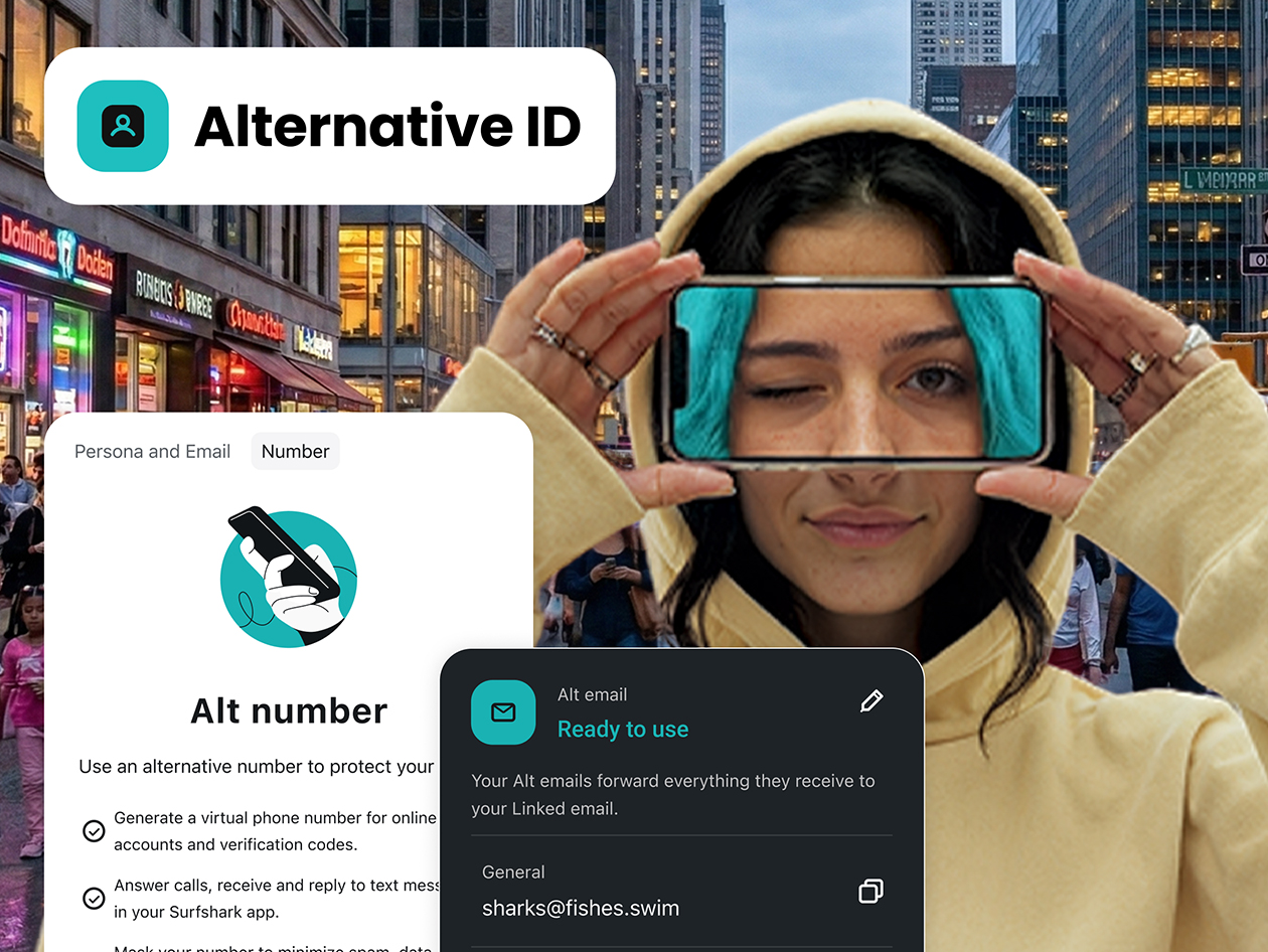 Surfshark One+ Plan with Incogni: 2-Year VPN, Antivirus & Personal Data Removal