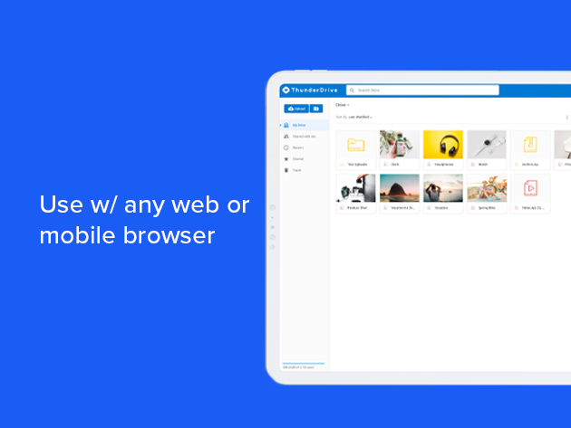 ThunderDrive Cloud Storage: Lifetime Subscription
