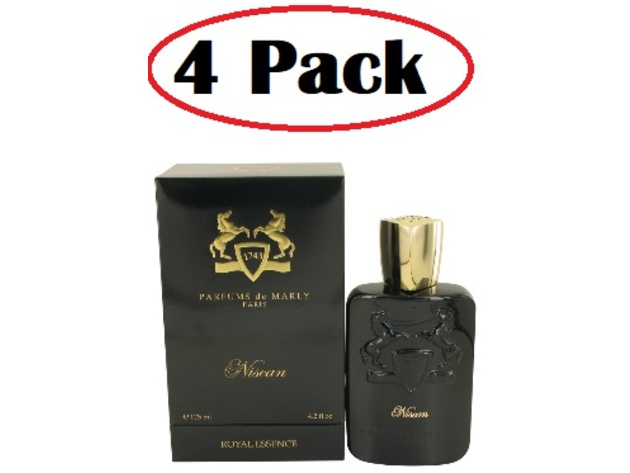 4 Pack of Nisean by Parfums De Marly Eau De Parfum Spray 4.2 oz
