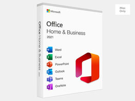 Microsoft Office家庭和商业Mac 2021:终身许可证