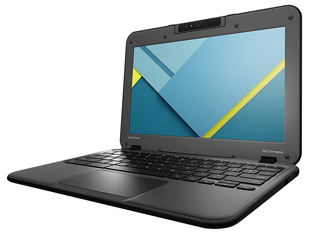 Lenovo 11.6” N22 Chromebook 4GB RAM 16GB - Black (Refurbished)