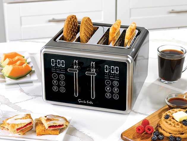Sur La Table 4-Slice Touchscreen Toaster