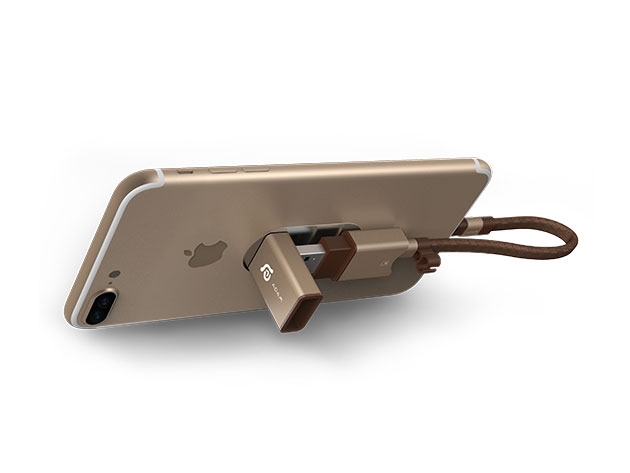 iKlips Wizard Storage Expanding Card Reader (Gold 64GB)