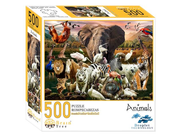 Animal Jigsaw Puzzles 500 Piece