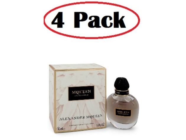 4 Pack of McQueen by Alexander McQueen Eau De Parfum Spray 1.7 oz