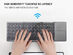 Mini Foldable Wireless Keyboard